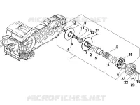 Driven pulley