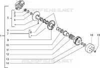 Driven pulley