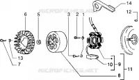 Flywheel magneto