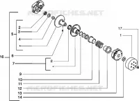 Driven pulley