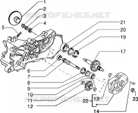 Rear wheel shaft