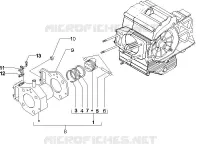 Cylinder-piston-wrist pin unit