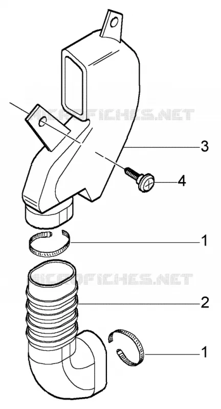 BELT COOLING TUBE
