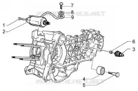 ELECTRIC STARTER-DAMPER PULLEY