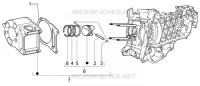 CYLINDER-PISTON-WRIST PIN, ASSY