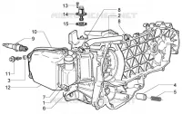 By-pass valve-chain tightener-oil drain valve