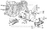 Pump group-oil pan