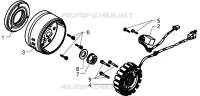 Flywheel magneto