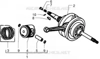 Crankshaft-Piston