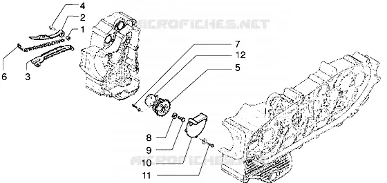 Pump group - Timing chain