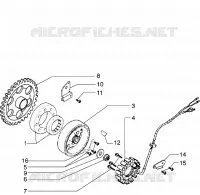 Flywheel magneto