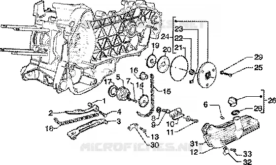 Oil pump-oil pan