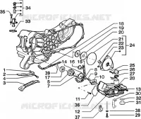 Pump group-oil pan