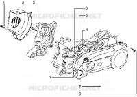Clutch cover-scrool cover
