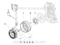 Flywheel magneto
