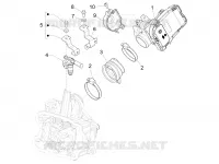 Throttle body - Injector - Union pipe