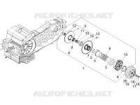 Driven pulley