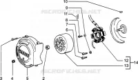 Flywheel magneto
