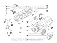 Crankcase cover - Crankcase cooling