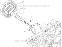 Rear brake - Brake jaw