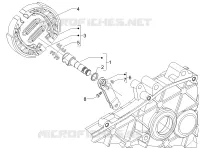 Rear brake - Brake jaw