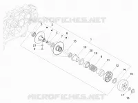 Driven pulley