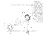Flywheel magneto