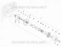 Driven pulley