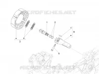 Rear brake - Brake jaw