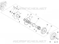 Driven pulley