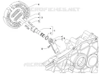 Rear brake - Brake jaw