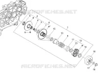 Driven pulley