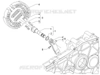 Rear brake - Brake jaw