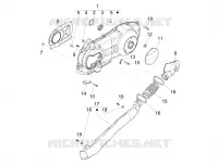 Crankcase cover - Crankcase cooling