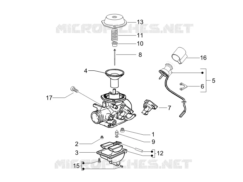 Carburetor's components