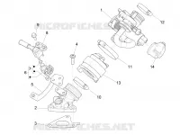 Throttle body - Injector - Inlet manifold