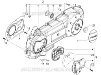 Crankcase cover - Crankcase cooling