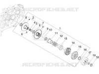 Driven pulley