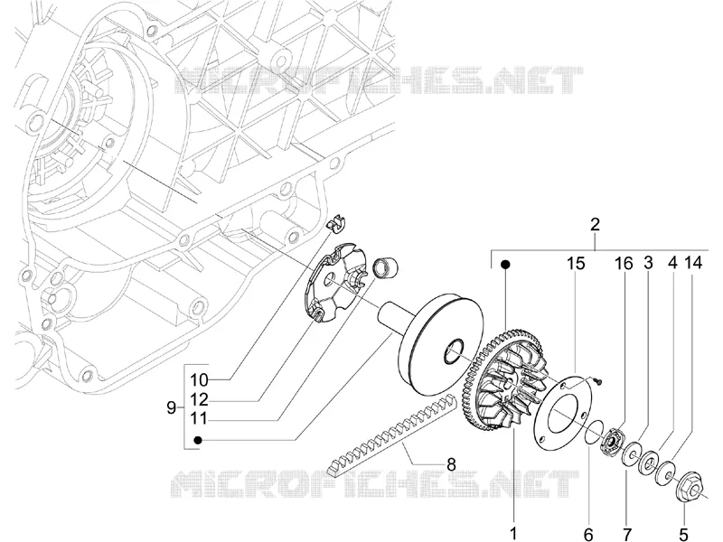 Driving pulley