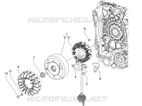 Flywheel magneto