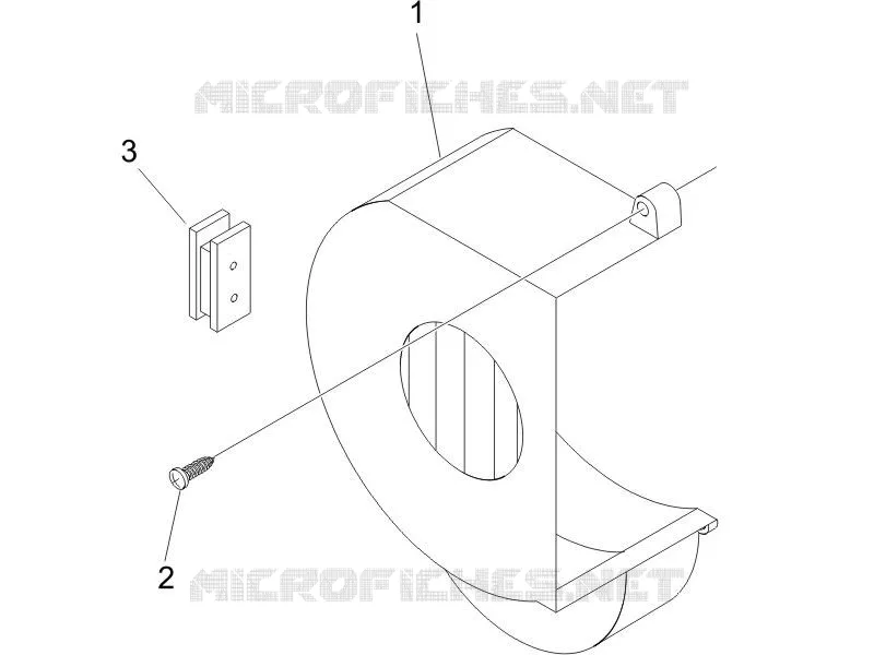 Flywheel magneto cover - Oil filter