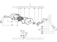Secondary air box
