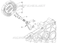 Rear brake - Brake jaw
