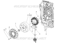 Flywheel magneto