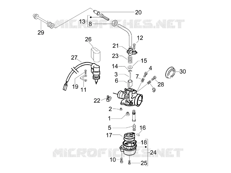 Carburetor's components