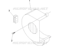 Flywheel magneto cover - Oil filter