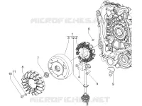 Flywheel magneto