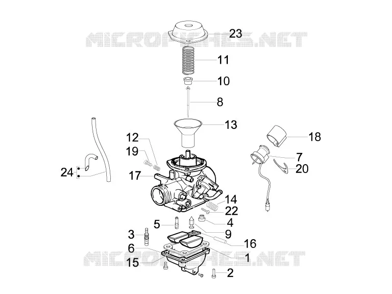 Carburetor's components