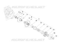 Driven pulley