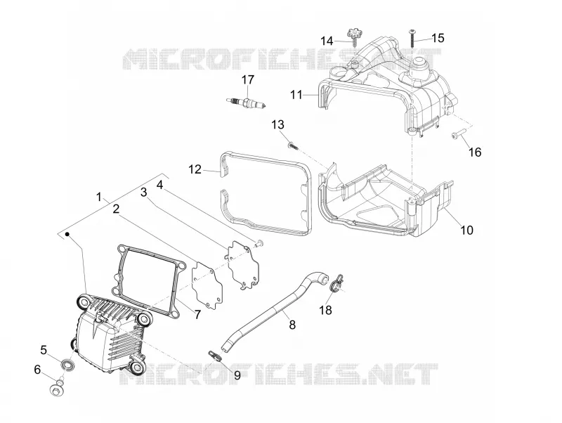 Cylinder head cover